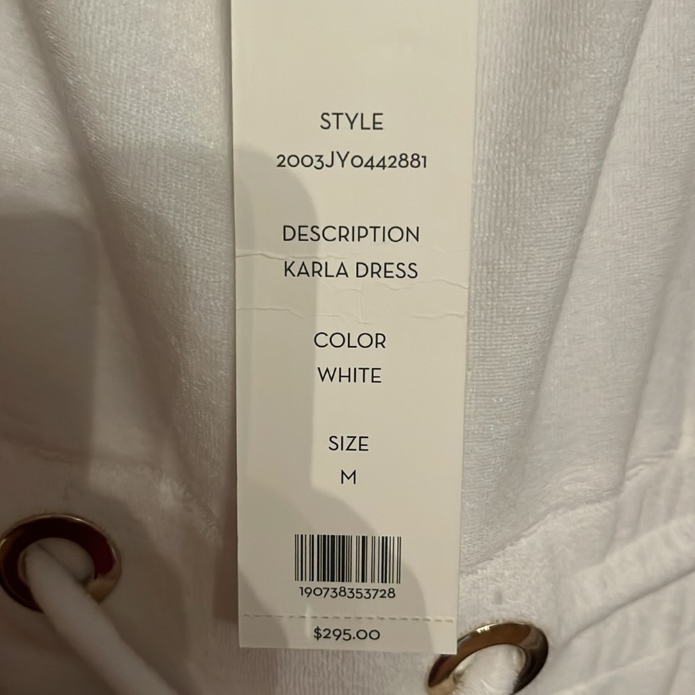 Veronica Beard Karla Terry Cover-Up Dress Size M NWT - Picture 5 of 5